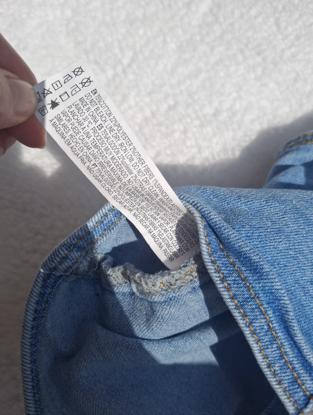 Forever 21 Light Blue Denim Vest - Size 2X - Picture 7 of 8